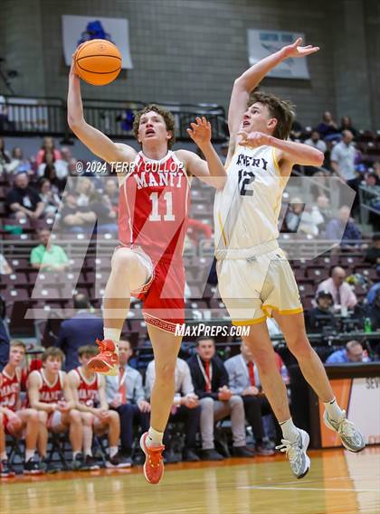 Thumbnail 2 in Manti vs. Emery (UHSAA 3A 5th / 6th Place) photogallery.