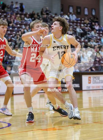 Thumbnail 2 in Manti vs. Emery (UHSAA 3A 5th / 6th Place) photogallery.