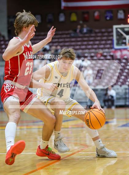 Thumbnail 1 in Manti vs. Emery (UHSAA 3A 5th / 6th Place) photogallery.