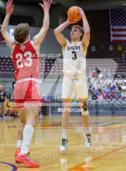 Thumbnail 1 in Manti vs. Emery (UHSAA 3A 5th / 6th Place) photogallery.