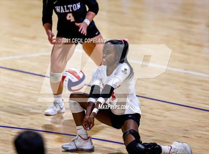 Thumbnail 2 in Alpharetta vs. Walton (GHSA 7A Championship) photogallery.