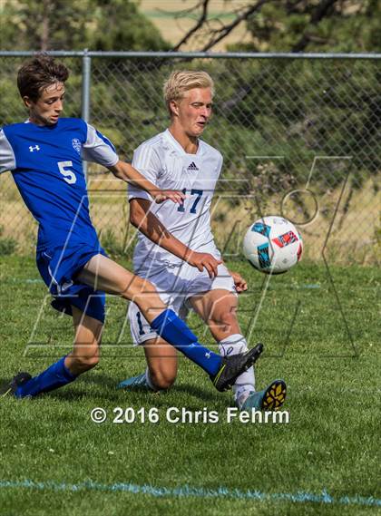 Thumbnail 3 in Fruita Monument vs Air Academy (Kadet Kickoff Championship Game) photogallery.