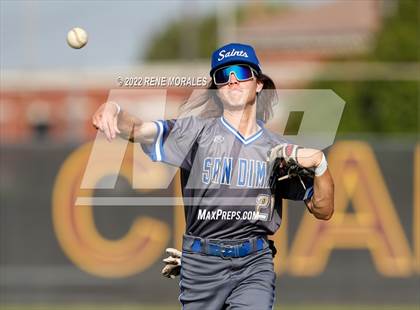 Thumbnail 2 in San Dimas vs Arcadia (CIF SS D1 Round 1 Playoff) photogallery.