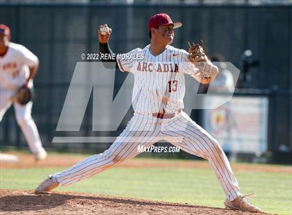 Thumbnail 2 in San Dimas vs Arcadia (CIF SS D1 Round 1 Playoff) photogallery.