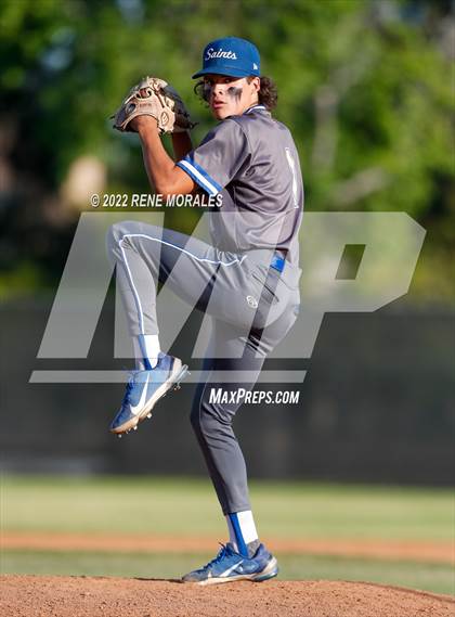 Thumbnail 3 in San Dimas vs Arcadia (CIF SS D1 Round 1 Playoff) photogallery.