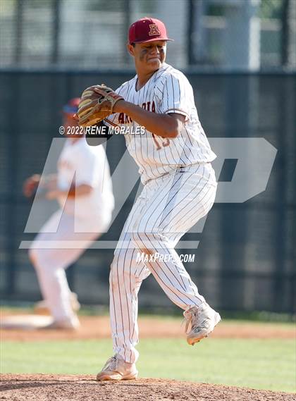 Thumbnail 3 in San Dimas vs Arcadia (CIF SS D1 Round 1 Playoff) photogallery.