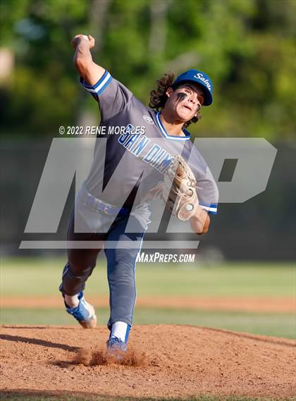 Thumbnail 2 in San Dimas vs Arcadia (CIF SS D1 Round 1 Playoff) photogallery.