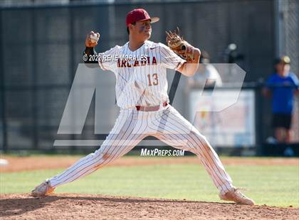 Thumbnail 3 in San Dimas vs Arcadia (CIF SS D1 Round 1 Playoff) photogallery.