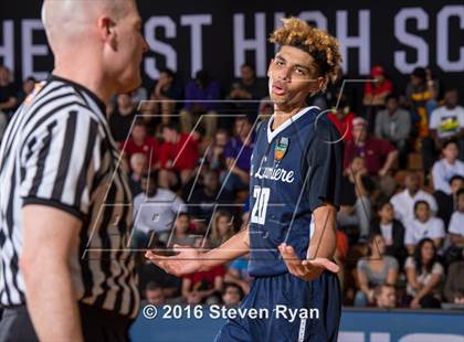 Thumbnail 3 in La Lumiere vs. Montverde Academy (DICK's National Tournament Semifinals) photogallery.