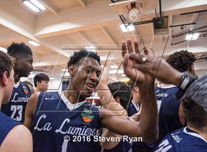 Thumbnail 1 in La Lumiere vs. Montverde Academy (DICK's National Tournament Semifinals) photogallery.