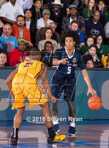 Thumbnail 1 in La Lumiere vs. Montverde Academy (DICK's National Tournament Semifinals) photogallery.