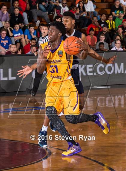 Thumbnail 1 in La Lumiere vs. Montverde Academy (DICK's National Tournament Semifinals) photogallery.