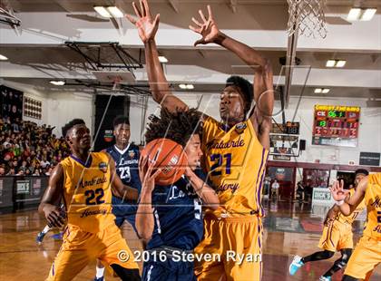 Thumbnail 3 in La Lumiere vs. Montverde Academy (DICK's National Tournament Semifinals) photogallery.