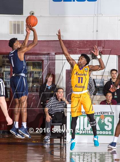 Thumbnail 3 in La Lumiere vs. Montverde Academy (DICK's National Tournament Semifinals) photogallery.