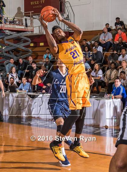 Thumbnail 2 in La Lumiere vs. Montverde Academy (DICK's National Tournament Semifinals) photogallery.