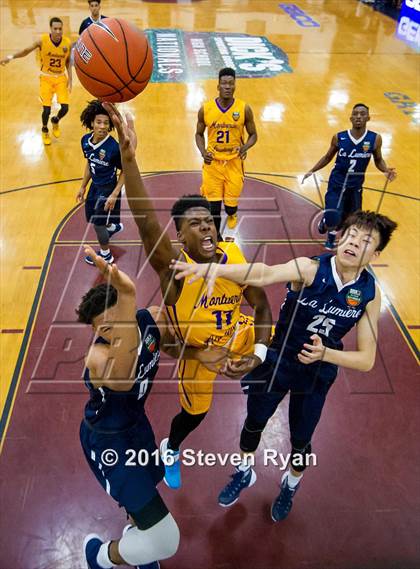 Thumbnail 2 in La Lumiere vs. Montverde Academy (DICK's National Tournament Semifinals) photogallery.