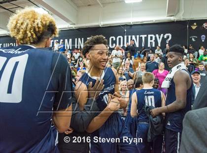Thumbnail 1 in La Lumiere vs. Montverde Academy (DICK's National Tournament Semifinals) photogallery.