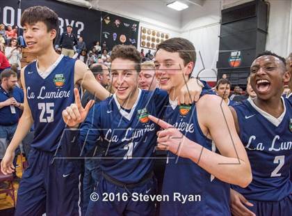 Thumbnail 3 in La Lumiere vs. Montverde Academy (DICK's National Tournament Semifinals) photogallery.