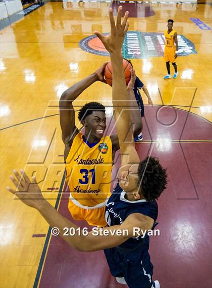 Thumbnail 2 in La Lumiere vs. Montverde Academy (DICK's National Tournament Semifinals) photogallery.