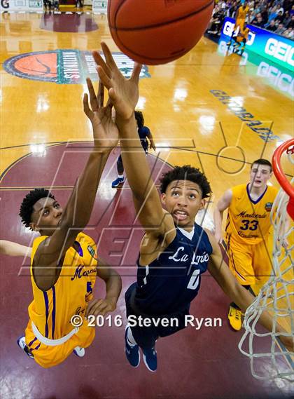 Thumbnail 2 in La Lumiere vs. Montverde Academy (DICK's National Tournament Semifinals) photogallery.