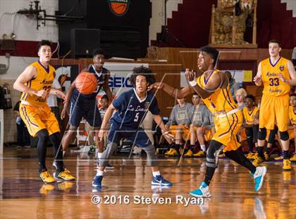 Thumbnail 2 in La Lumiere vs. Montverde Academy (DICK's National Tournament Semifinals) photogallery.