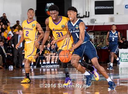 Thumbnail 1 in La Lumiere vs. Montverde Academy (DICK's National Tournament Semifinals) photogallery.