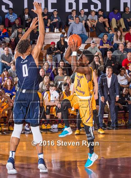 Thumbnail 1 in La Lumiere vs. Montverde Academy (DICK's National Tournament Semifinals) photogallery.