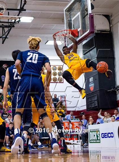 Thumbnail 2 in La Lumiere vs. Montverde Academy (DICK's National Tournament Semifinals) photogallery.
