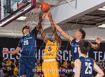 Thumbnail 1 in La Lumiere vs. Montverde Academy (DICK's National Tournament Semifinals) photogallery.