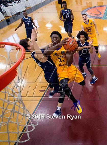 Thumbnail 1 in La Lumiere vs. Montverde Academy (DICK's National Tournament Semifinals) photogallery.