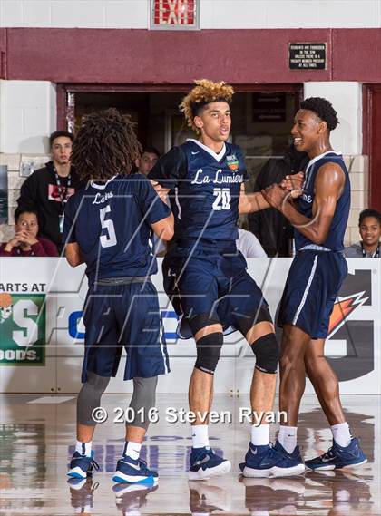 Thumbnail 2 in La Lumiere vs. Montverde Academy (DICK's National Tournament Semifinals) photogallery.