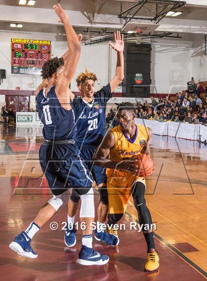 Thumbnail 1 in La Lumiere vs. Montverde Academy (DICK's National Tournament Semifinals) photogallery.