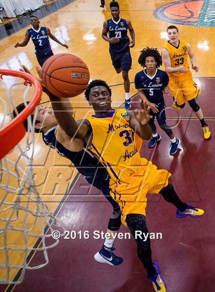 Thumbnail 2 in La Lumiere vs. Montverde Academy (DICK's National Tournament Semifinals) photogallery.