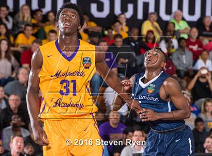 Thumbnail 1 in La Lumiere vs. Montverde Academy (DICK's National Tournament Semifinals) photogallery.