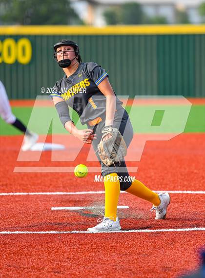 Thumbnail 2 in Lake Creek vs Pflugerville (UIL 5A Reg III Quarterfinal) photogallery.