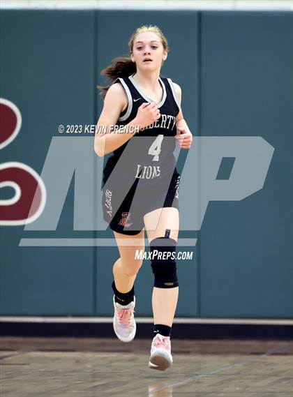 Thumbnail 2 in Mountain Ridge vs Liberty (Mountain Ridge Girls Basketball Invitational) photogallery.