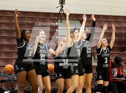 Thumbnail 2 in Mountain Ridge vs Liberty (Mountain Ridge Girls Basketball Invitational) photogallery.