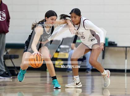 Thumbnail 2 in Mountain Ridge vs Liberty (Mountain Ridge Girls Basketball Invitational) photogallery.