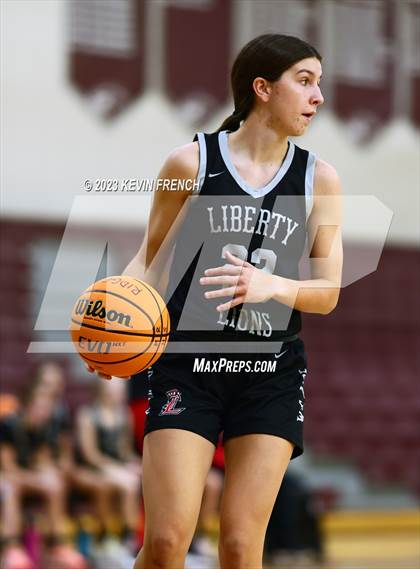 Thumbnail 2 in Mountain Ridge vs Liberty (Mountain Ridge Girls Basketball Invitational) photogallery.