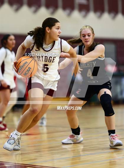 Thumbnail 2 in Mountain Ridge vs Liberty (Mountain Ridge Girls Basketball Invitational) photogallery.