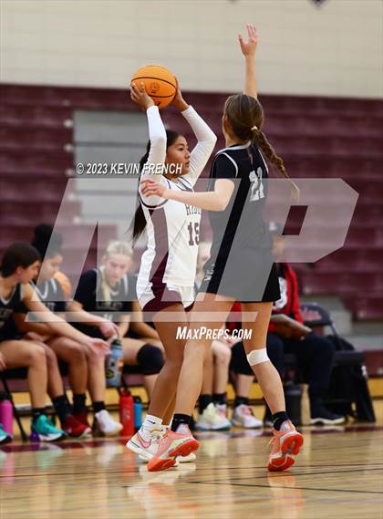 Thumbnail 3 in Mountain Ridge vs Liberty (Mountain Ridge Girls Basketball Invitational) photogallery.
