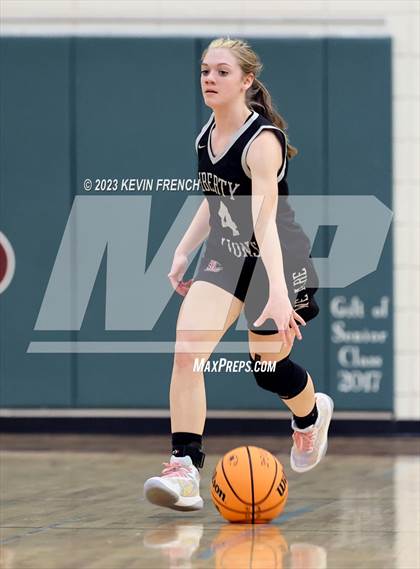 Thumbnail 1 in Mountain Ridge vs Liberty (Mountain Ridge Girls Basketball Invitational) photogallery.
