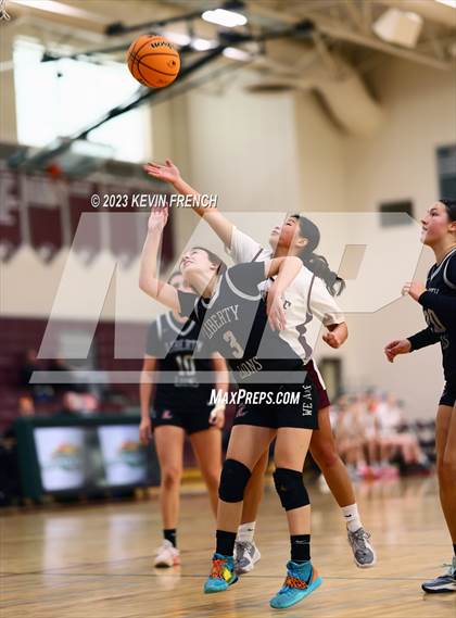Thumbnail 1 in Mountain Ridge vs Liberty (Mountain Ridge Girls Basketball Invitational) photogallery.