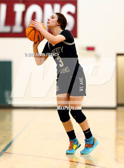 Thumbnail 2 in Mountain Ridge vs Liberty (Mountain Ridge Girls Basketball Invitational) photogallery.