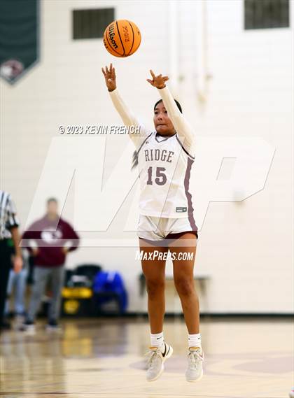 Thumbnail 3 in Mountain Ridge vs Liberty (Mountain Ridge Girls Basketball Invitational) photogallery.