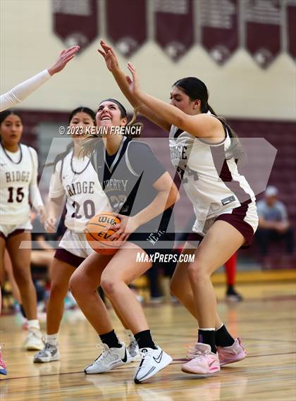 Thumbnail 1 in Mountain Ridge vs Liberty (Mountain Ridge Girls Basketball Invitational) photogallery.