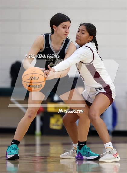 Thumbnail 3 in Mountain Ridge vs Liberty (Mountain Ridge Girls Basketball Invitational) photogallery.