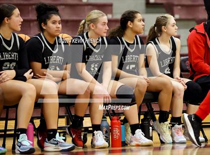 Thumbnail 2 in Mountain Ridge vs Liberty (Mountain Ridge Girls Basketball Invitational) photogallery.