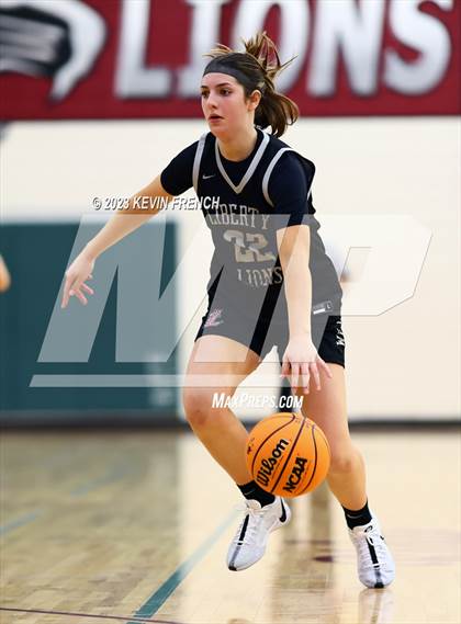 Thumbnail 1 in Mountain Ridge vs Liberty (Mountain Ridge Girls Basketball Invitational) photogallery.