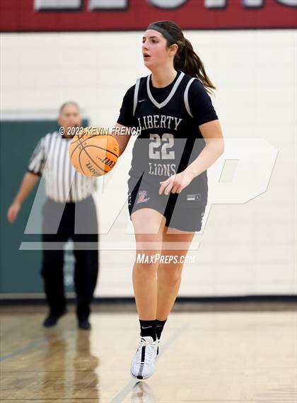 Thumbnail 3 in Mountain Ridge vs Liberty (Mountain Ridge Girls Basketball Invitational) photogallery.